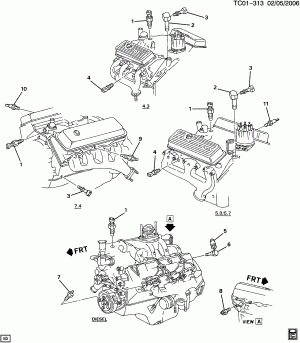 ENGINE OIL PRESSURE & TEMPERATURE SWITCHES