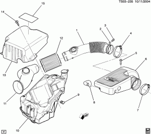 AIR INTAKE SYSTEM (LL8/4.2S)
