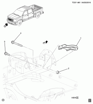 КРЮК ТЯГОВОГО УСТРОЙСТВА