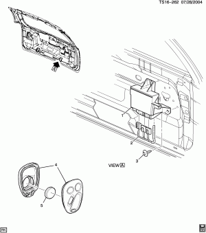 ENTRY SYSTEM/KEYLESS REMOTE (AU0,AU8)