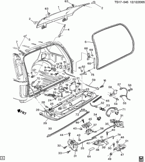ENDGATE & RELATED PARTS(E55)