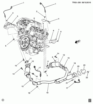 EXHAUST SYSTEM PART 1 FRONT