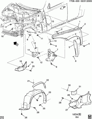 FENDER & WHEELHOUSE/FRONT END