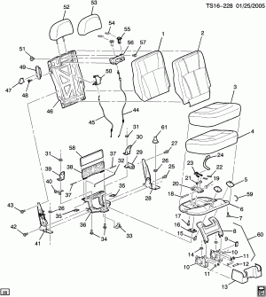 REAR SEAT/FOLDING-35% SIDE(AM9)