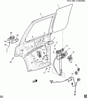 DOOR HARDWARE/SIDE REAR PART 2