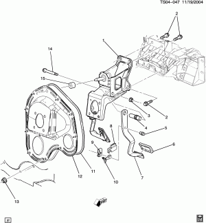 BRAKE PEDAL MOUNTING (EXC POWER ADJUSTABLE PEDAL JF4)