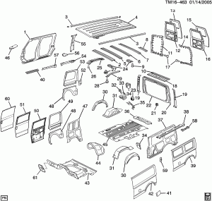 SHEET METAL/BODY SIDE & REAR