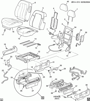 SEAT ASM/DRIVER-"B" TRIMS(AR9)