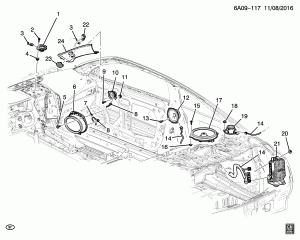 AUDIO SYSTEM/SPEAKERS (SURROUND UQS)