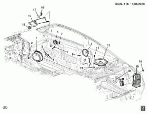 AUDIO SYSTEM/SPEAKERS (EXC SURROUND UQS)