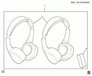 ИНФОРМАЦИОННО-РАЗВЛЕКАТЕЛЬНАЯ СИСТЕМА/НАУШНИК (УСТАНАВЛИВАЕТСЯ ДИЛЕРОМ, НАУШНИКИ S1V)
