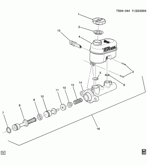 BRAKE MASTER CYLINDER