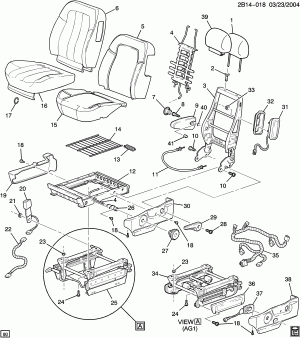 SEAT ASM/DRIVER-"C" TRIMS(AR9)