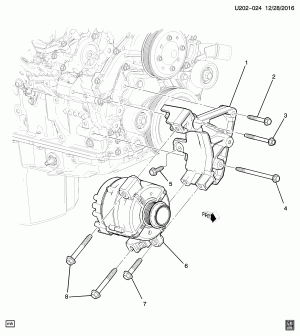 GENERATOR MOUNTING (LGZ/3.6N)