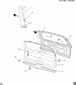 LIFTGATE/TRIM (TB4,TB7)