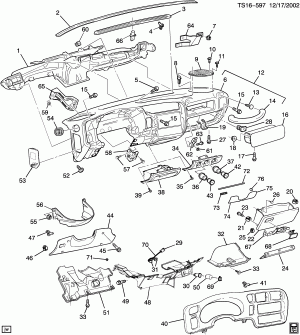INSTRUMENT PANEL & RELATED PARTS PART 1