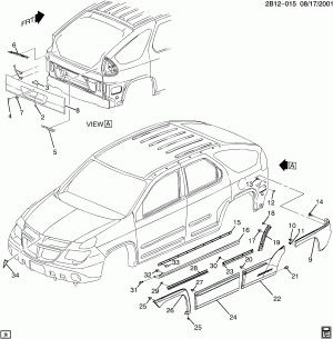 MOLDINGS/BODY-BELOW BELT