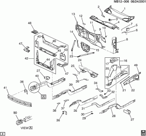 SHEET METAL/BODY PART 1 ENGINE COMPARTMENT