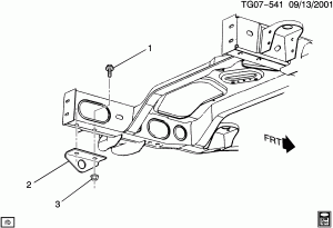 VEHICLE TIE DOWN (VR6)