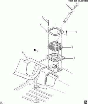 SHIFT CONTROLS/MANUAL TRANSMISSION (MG5,MW3,ML6)