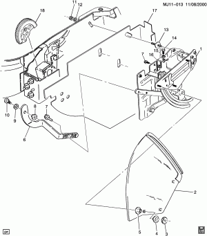 QUARTER WINDOW & TRIM/CONVERTIBLE