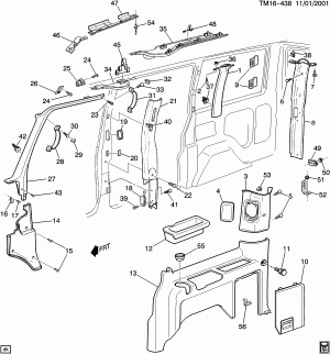 TRIM/INTERIOR (RIGHT SIDE)