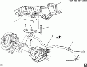 STABILIZER SHAFT/REAR