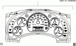 CLUSTER ASM/INSTRUMENT PANEL