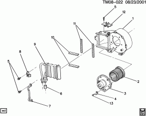 HEATER ASM/REAR AUXILIARY (C36)