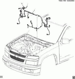 WIRING HARNESS/FRONT LAMPS