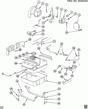 FUEL TANK & MOUNTING