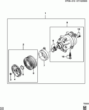 A/C COMPRESSOR ASM