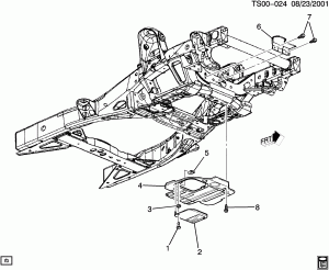 SHIELD/ENGINE SPLASH (LL8/4.2S, EXC ZM5)