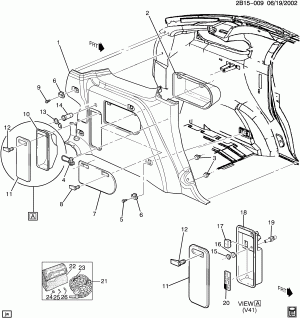 TRIM/QUARTER-LH(U96)