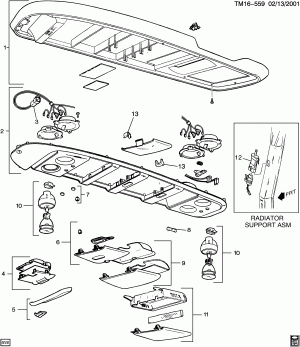 CONSOLE/ROOF (DK6,DK8)