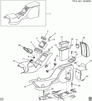 CONSOLE/FLOOR (D55,UP0)