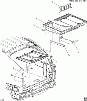 COMPARTMENT/REAR STORAGE (D7E)