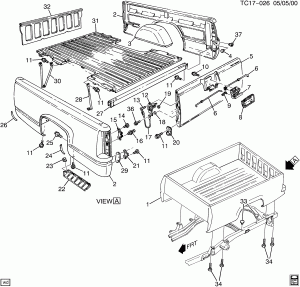 PICKUP BOX/FLEETSIDE (E63)