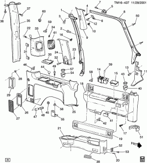 TRIM/INTERIOR (LEFT SIDE)