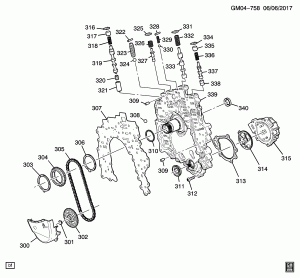 AUTOMATIC TRANSMISSION OIL PUMP(M3D)