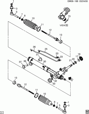 STEERING GEAR ASM