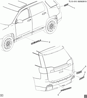 ORNAMENTATION/BODY (DENALI V9V)