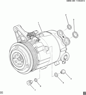 A/C COMPRESSOR ASM (LF3/3.6-8)