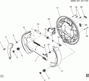 BRAKE ASM/REAR DRUM