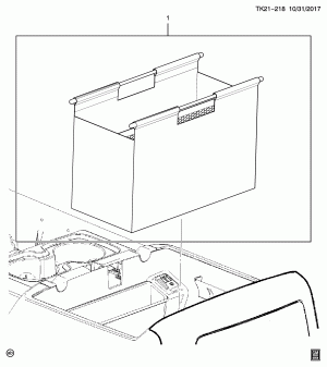 ПАКЕТ, УПАКОВКА/ПЕРЕДНЯЯ КОНСОЛЬ(D07)