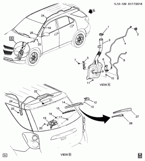 WIPER SYSTEM/REAR WINDOW