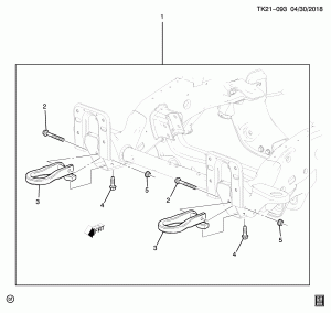 ПАКЕТ КРЮКА/БУКСИРОВКА