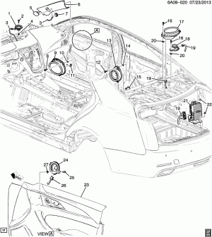 AUDIO SYSTEM/SPEAKERS (SURROUND UQS)