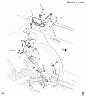 ЗАЛИВНЫЕ ТРУБЫ И ШЛАНГИ ТОПЛИВНОГО БАКА (LSY/2.0-4)