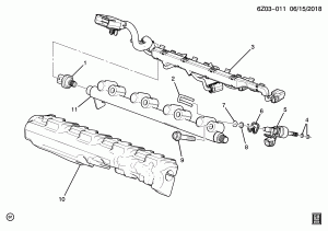 МАГИСТРАЛЬ ТОПЛИВНЫХ ФОРСУНОК (LSY/2.0-4)